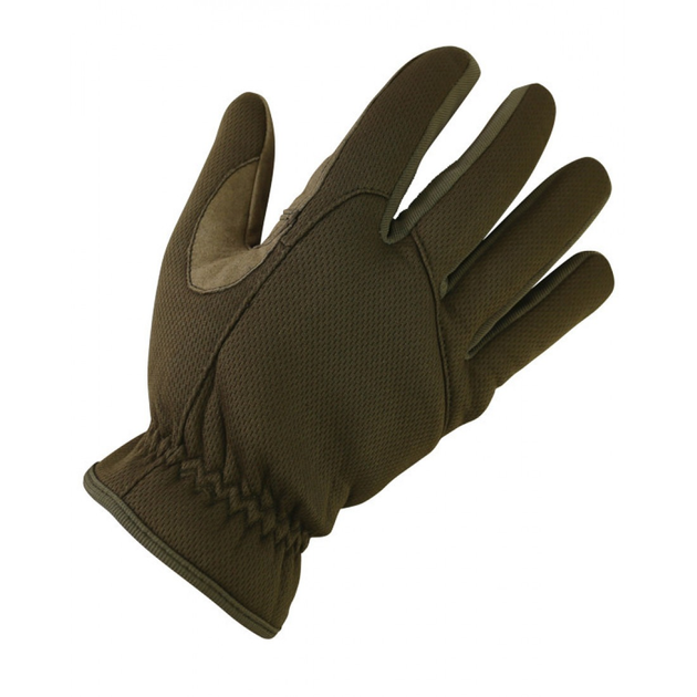 Рукавички тактичні Kombat UK Delta Fast Gloves Coyote L (1000-kb-dfg-coy-l) - зображення 1