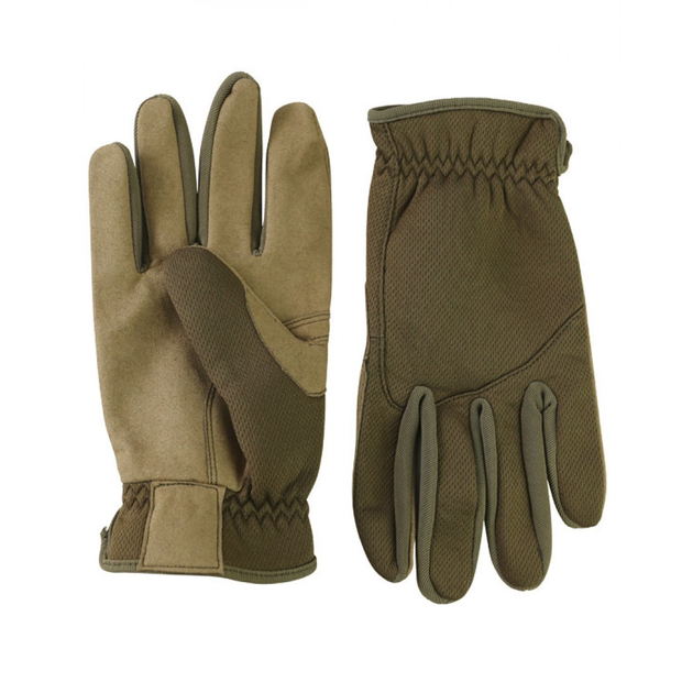 Рукавички тактичні Kombat UK Delta Fast Gloves Coyote S (1000-kb-dfg-coy-s) - зображення 2