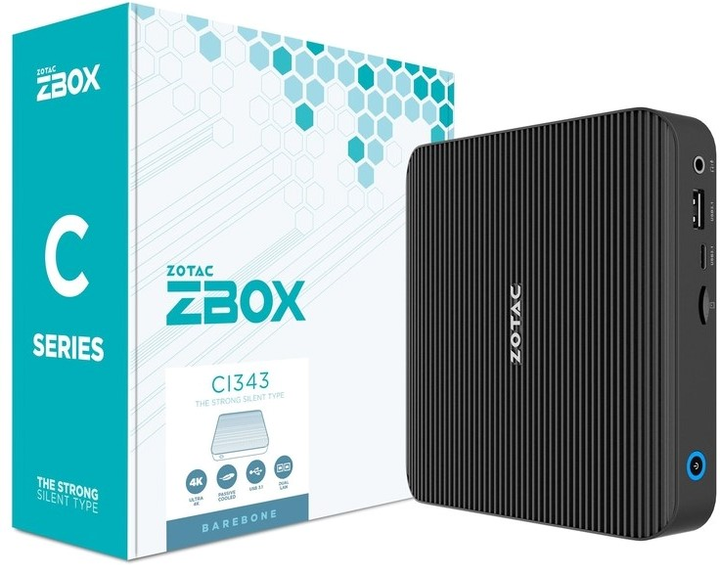 Komputer Zotac ZBOX C Series (ZBOX-CI343-BE) - obraz 8