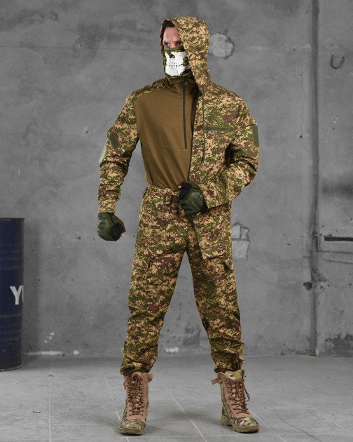Армейский летний костюм 3в1 штаны+убакс+китель S хищник (87190) - изображение 1