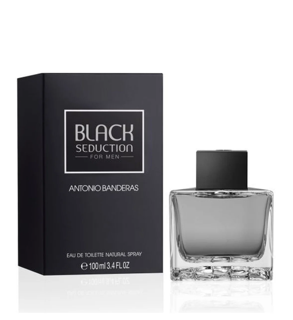 Туалетна вода Antonio Banderas Black Seduction 100 мл (8411061695951) - Фото 1 Туалетна вода Antonio Banderas Black Seduction 100 мл (8411061695951) - изображение 1