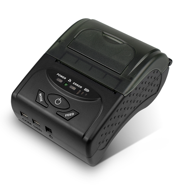 POS-принтер термопринтер для чеков Zjiang POS-5807 90 мм/сек USB/Bluetooth/COM Black - изображение 2
