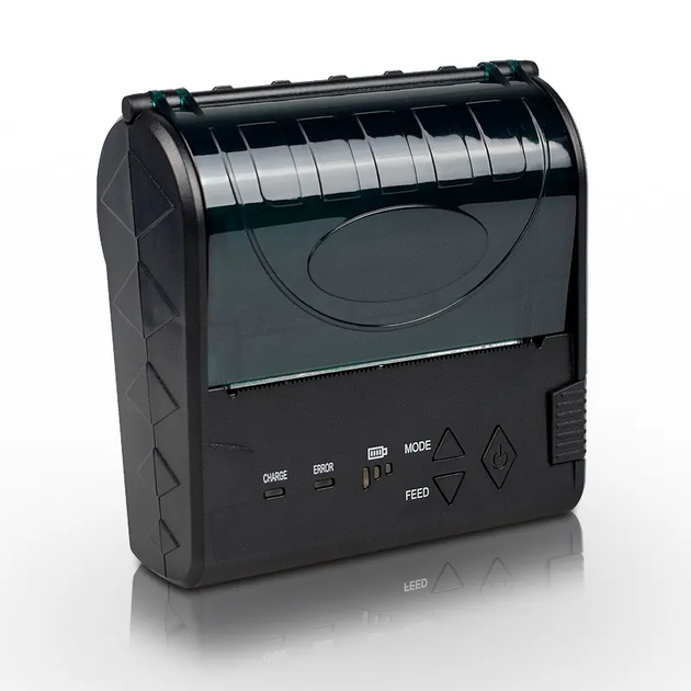 Портативный термопринтер для печати чеков Zjiang POS-8003 90мм/с USB-Wifi Black - изображение 2