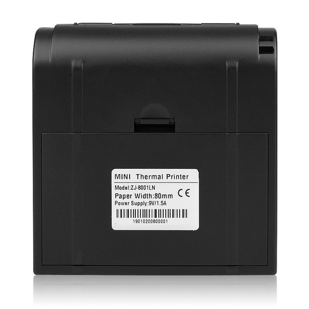 Портативный термопринтер для печати чеков Zjiang POS-8001 90 мм/с USB-Wifi Black - изображение 3