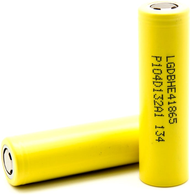 Аккумулятор LG 18650 Li-Ion LGDBHE41865-HE4, 2500mAh, 35A, 4.2/3.7/2.5V ...