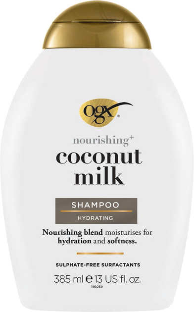 Акція на Шампунь OGX Coconut Milk Поживний з кокосовим молоком 385 мл від Rozetka