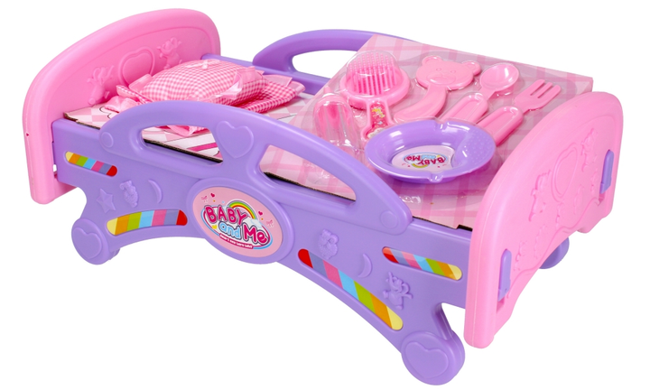 Łóżko dla lalek Mega Creative Baby and Me z akcesoriami (5908275125259) - obraz 5