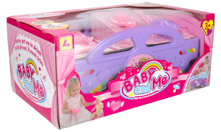 Łóżko dla lalek Mega Creative Baby and Me z akcesoriami (5908275125259) - obraz 8