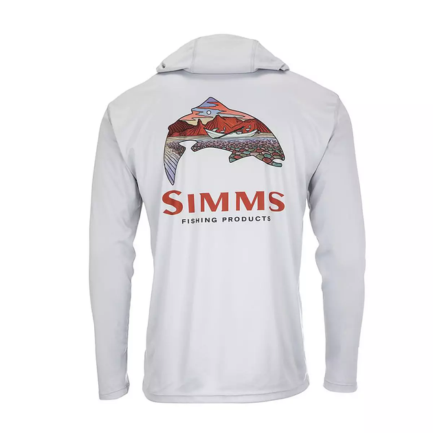 Худі Simms Tech Hoody - Artist Series Trout Logo Flame/Sterling M (13521-859-30 / 2241321) - Фото 1 Худі Simms Tech Hoody - Artist Series Trout Logo Flame/Sterling M (13521-859-30 / 2241321) - изображение 1