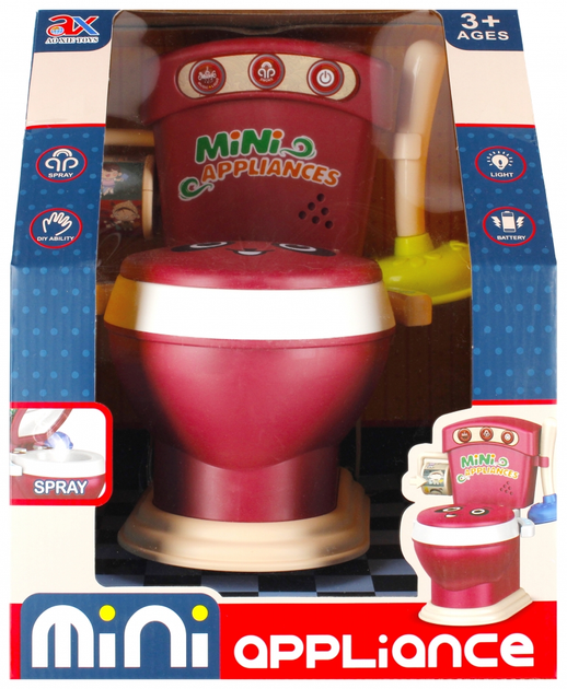 Toaleta dla lalek Mega Creative Mini Oppliance z akcesoriami (5908275189749) - obraz 1