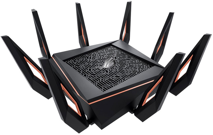 Profesjonalny router ASUS ROG Rapture GT-AX11000 Black (90IG04H0-MU9G00) - obraz 3