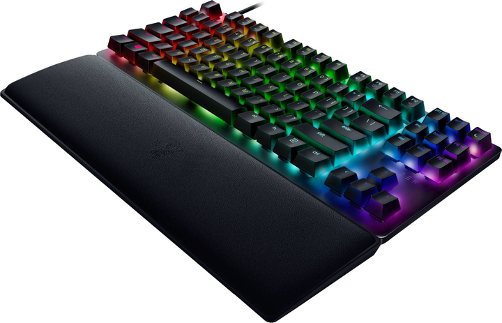 Klawiatura przewodowa Razer Huntsman V2 Tenkeyless Optical Clicky Purple Switch US Layout Black (RZ03-03940300-R3M1) - obraz 5