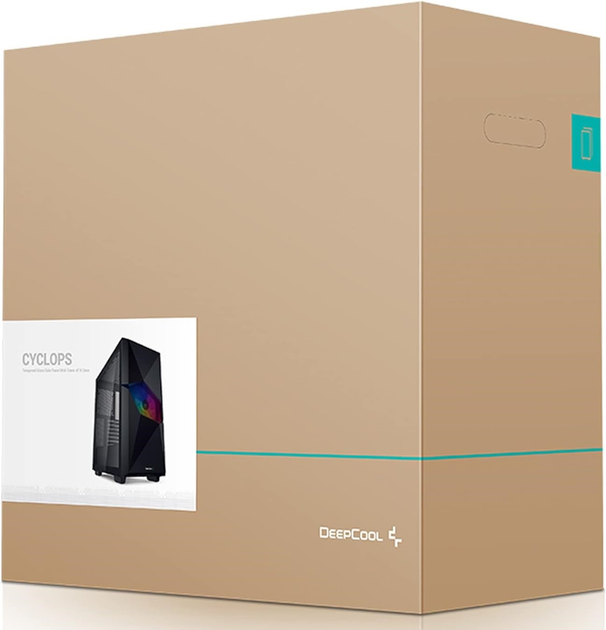 Obudowa DeepCool Cyclops Black (R-BKAAE1-C-1) - obraz 13
