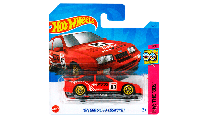 a*7様 Hotwheels STH 87 Ford Sierra Coswor Машинка Базовая Hot Wheels '87 Ford Sierra Cosworth The `80S 1:64