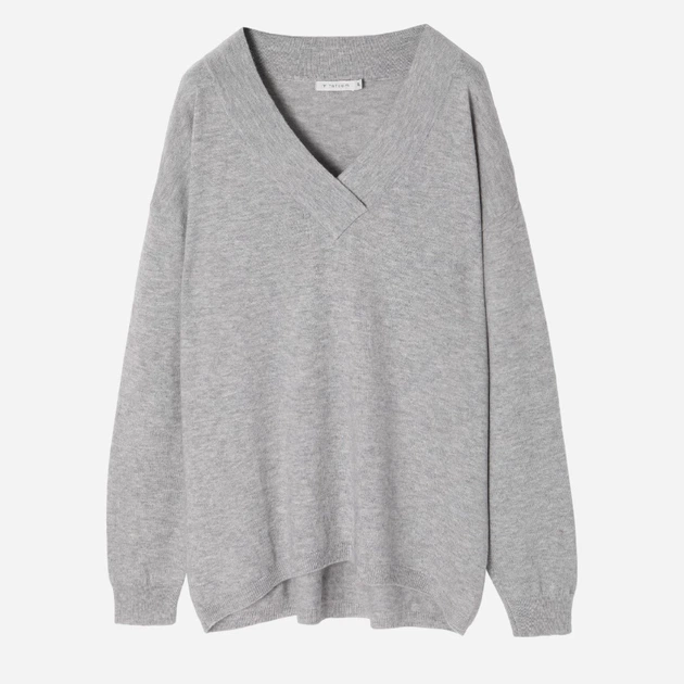 Пуловер жіночий Tatuum Kaszmi T2401.090 M Сіра (5900142300035) - зображення 4
