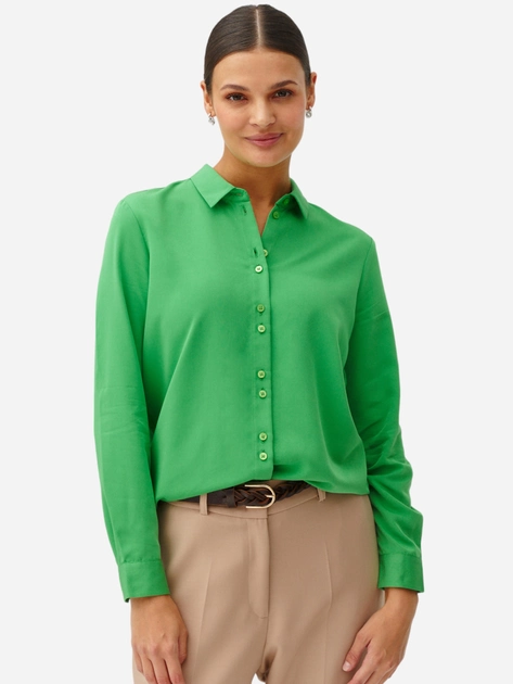 Сорочка жіноча Tatuum Enmo T2402.081 44 Зелена (5900142301858) - зображення 1