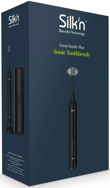 Електрична зубна щітка Silk'n SonicSmile Plus SSP1PE1Z001 Black  - зображення 7