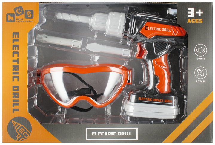 Дриль Mega Creative Ellectric Drill з окулярами (5904335885972) - зображення 1