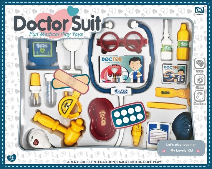 Zestaw lekarski do zabawy Mega Creative Doctor Suit (5904335858136) - obraz 1