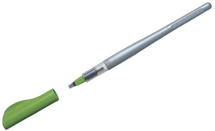 Каліграфічне перо Pilot Parallel Pen Calligraphy Fountain Pen Green 3.8 мм чорне (4902505192388) - зображення 2