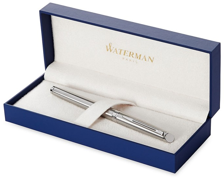 Pióro wieczne Waterman Hemisphere Stainless Steel CT Niebieskie (3501170920411) - obraz 1