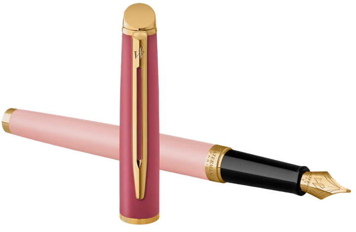 Ручка пір'яна Waterman Hemisphere Colour Block Pink Синя (3026981798962) - зображення 3
