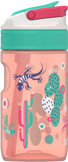 Butelka na wodę Kambukka Lagoon Cactus Gekko 400 ml (5407005142950) - obraz 5
