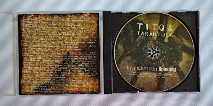 Tito & Tarantula – Tarantism (1997) Audio CD (импорт, буклет
