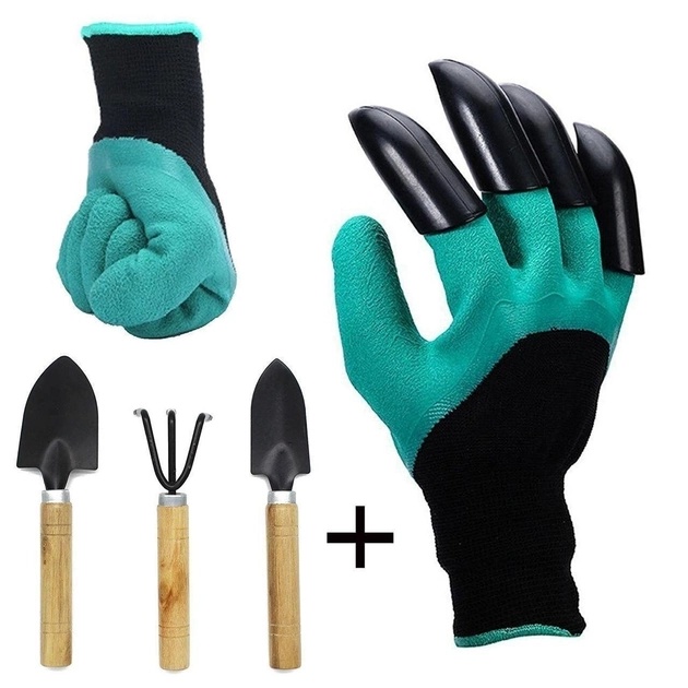 Перчатки садовые Garden Genie Gloves с ногтями MSCN323M88 - Фото 3 Перчатки садовые Garden Genie Gloves с ногтями MSCN323M88 - изображение 3