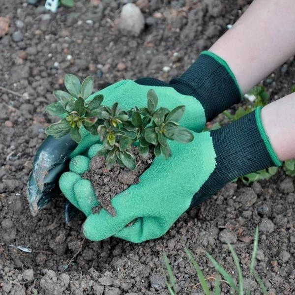 Перчатки садовые Garden Genie Gloves с ногтями MSCN323M88 - Фото 6 Перчатки садовые Garden Genie Gloves с ногтями MSCN323M88 - изображение 6