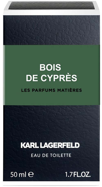 Чоловіча туалетна вода Karl Lagerfeld Bois De Cypres 50 мл (3386460133876) - зображення 2
