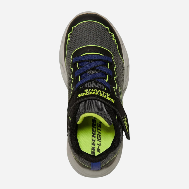 Дитячі кросівки для хлопчика Skechers 400603N 24 Сірі (197627240282) - зображення 5