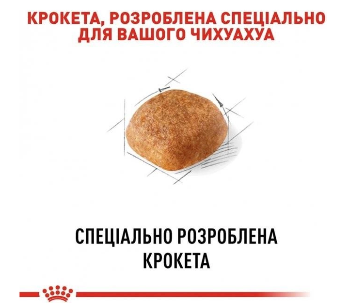 Сухой корм для собак чихуахуа Royal Canin Chihuahua 1.5 кг 2210015 - изображение 5