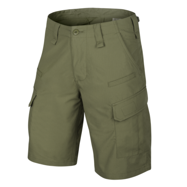 Шорти тактичні Helikon-Tex® XL CPU SHORTS RIPSTOP OLIVE GREEN (SP-CPK-PR-02-B06-XL) - зображення 1