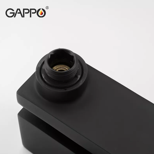 Смеситель для ванны GAPPO G3207-6, черный - изображение 5