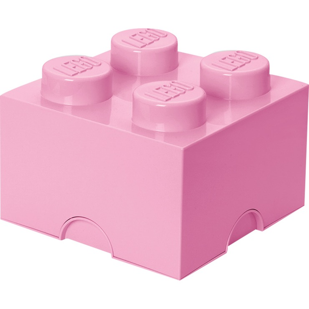 Pojemnik do przechowywania LEGO Storage Brick 4 Rosa (40031738) - obraz 1