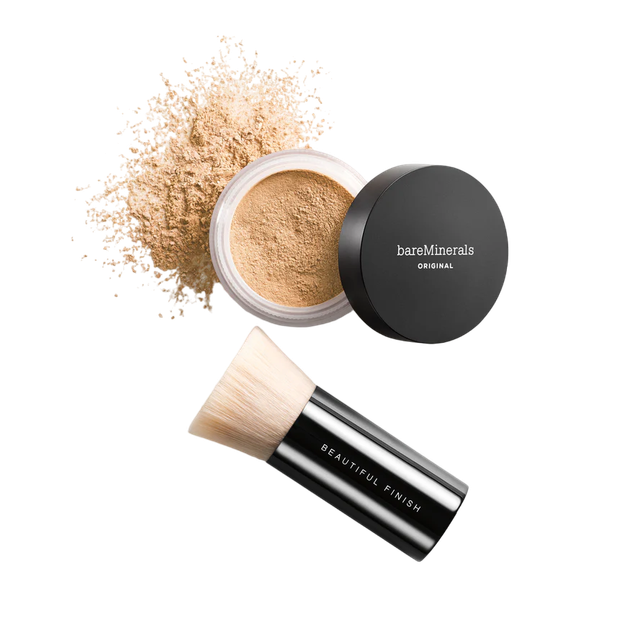 Пензель кабукі bareMinerals Beautiful Finish Foundation Brush (98132427864) - зображення 5