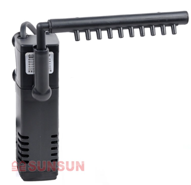 Внутрішній фільтр для акваріума SunSun JP-033F 8 Вт 600л/год до 120 л - зображення 7