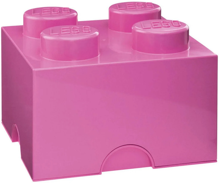 Контейнер для зберігання LEGO Storage Brick 4 Рожевий (40031739) - зображення 1