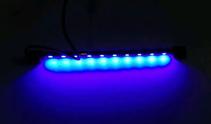 Погружной светильник для аквариума Xilong T4-20E LED 3.5 Вт бело-синий 14 см - изображение 3
