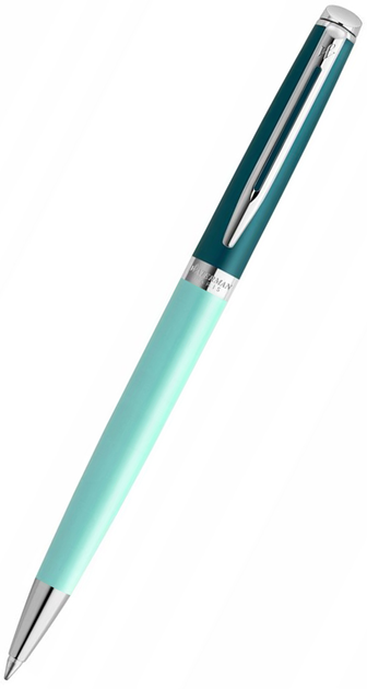 Кулькова ручка Waterman Hemisphere Colour Blocking Metal & Pink Lacquer Синя (3026981901256) - зображення 2