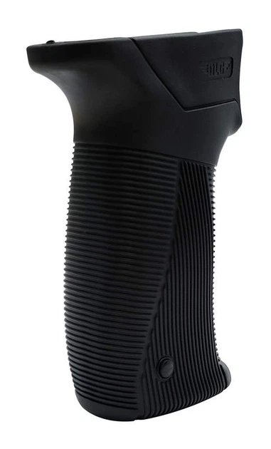 Пистолетная рукоятка DLG Tactical (DLG-180) для АК (полимер) обрезиненная, черная - изображение 2