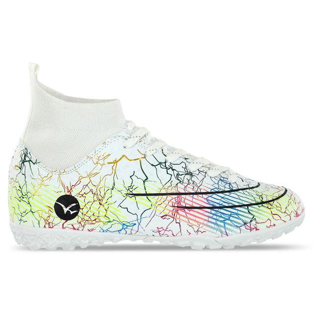 Сороконожки футбольные с носком SP-Sport Active 307-2-1 размер 34 White ...