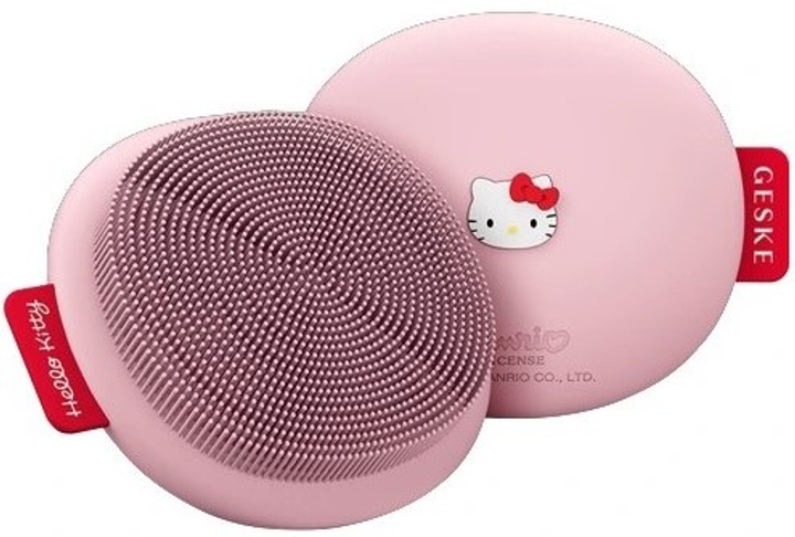 Щітка для очищення обличчя Geske Hello Kitty 3 в 1 з Додатком рожева (HK000017PI01) - зображення 2