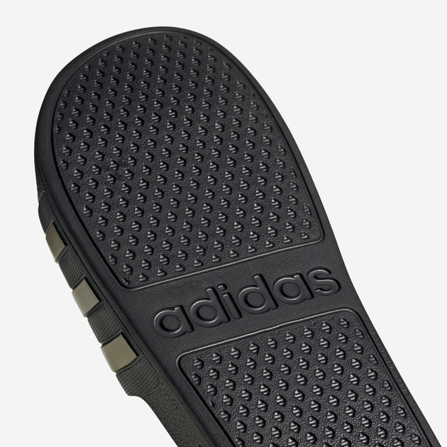 Чоловічі шльопанці для пляжу Adidas Adilette Aqua EG1758 43 Чорні з золотистим (4062051397993) - зображення 9