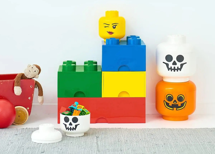 Контейнер для зберігання LEGO Storage Голова Skeleton L (40321728) - зображення 8