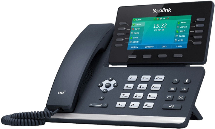 Telefon IP Yealink SIP-T53 Black (1301086) - obraz 2