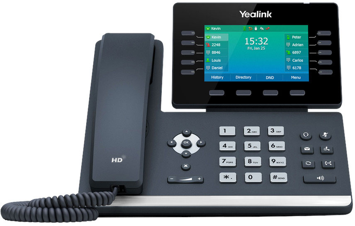 IP-телефон Yealink SIP-T53W Black (1301087) - зображення 1