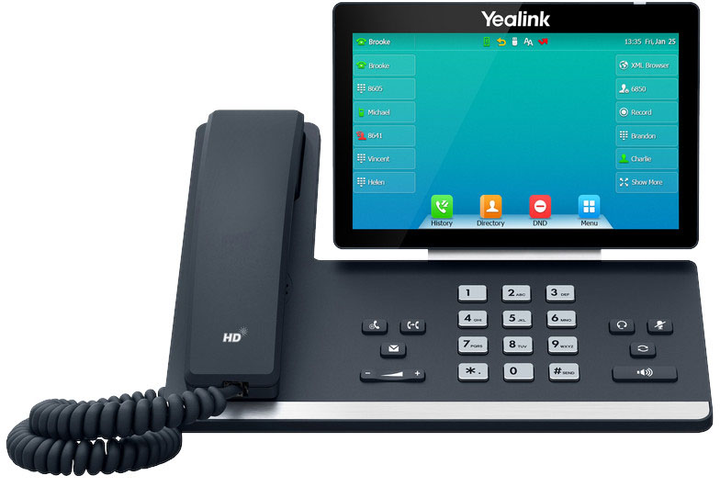 Telefon IP Yealink SIP-T57W Black (1301089) - obraz 1