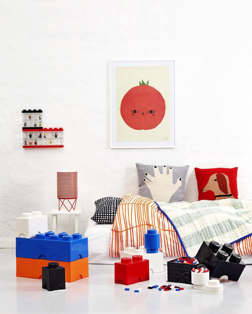Pojemnik w kształcie klocka LEGO Storage Brick 8 Niebieski (40041731) - obraz 12